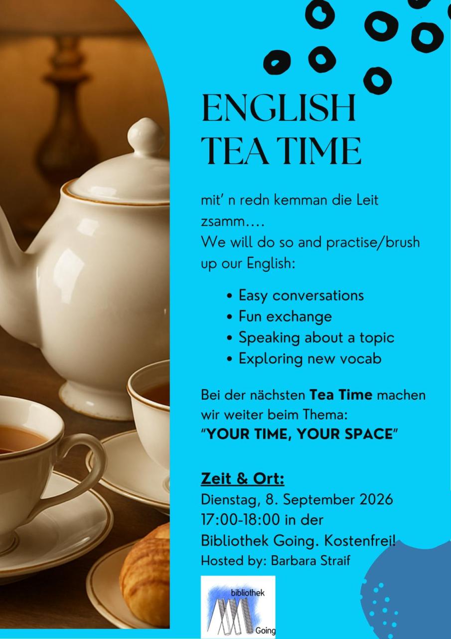 English Tea Time 08.09.2026