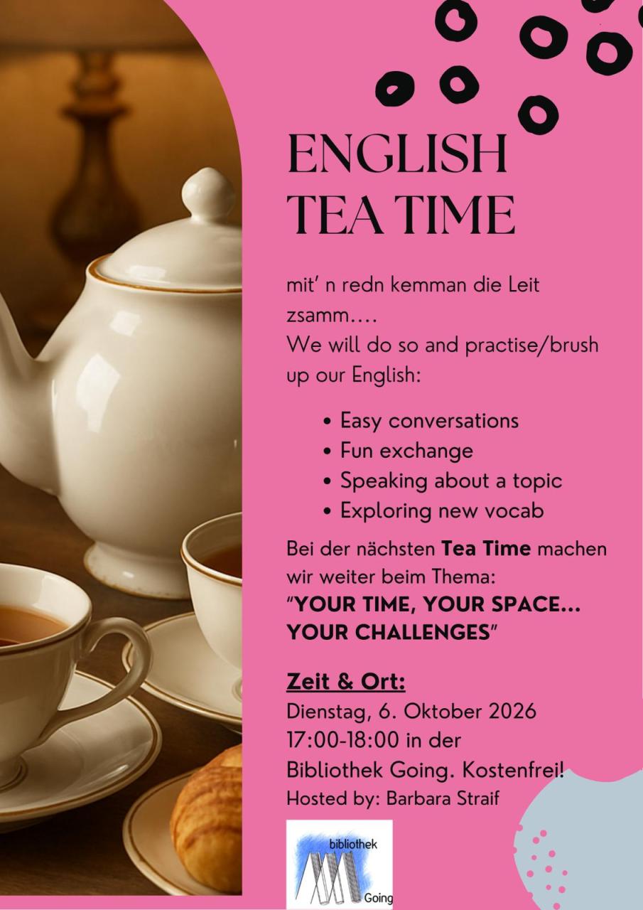 Tea Time English Conversation