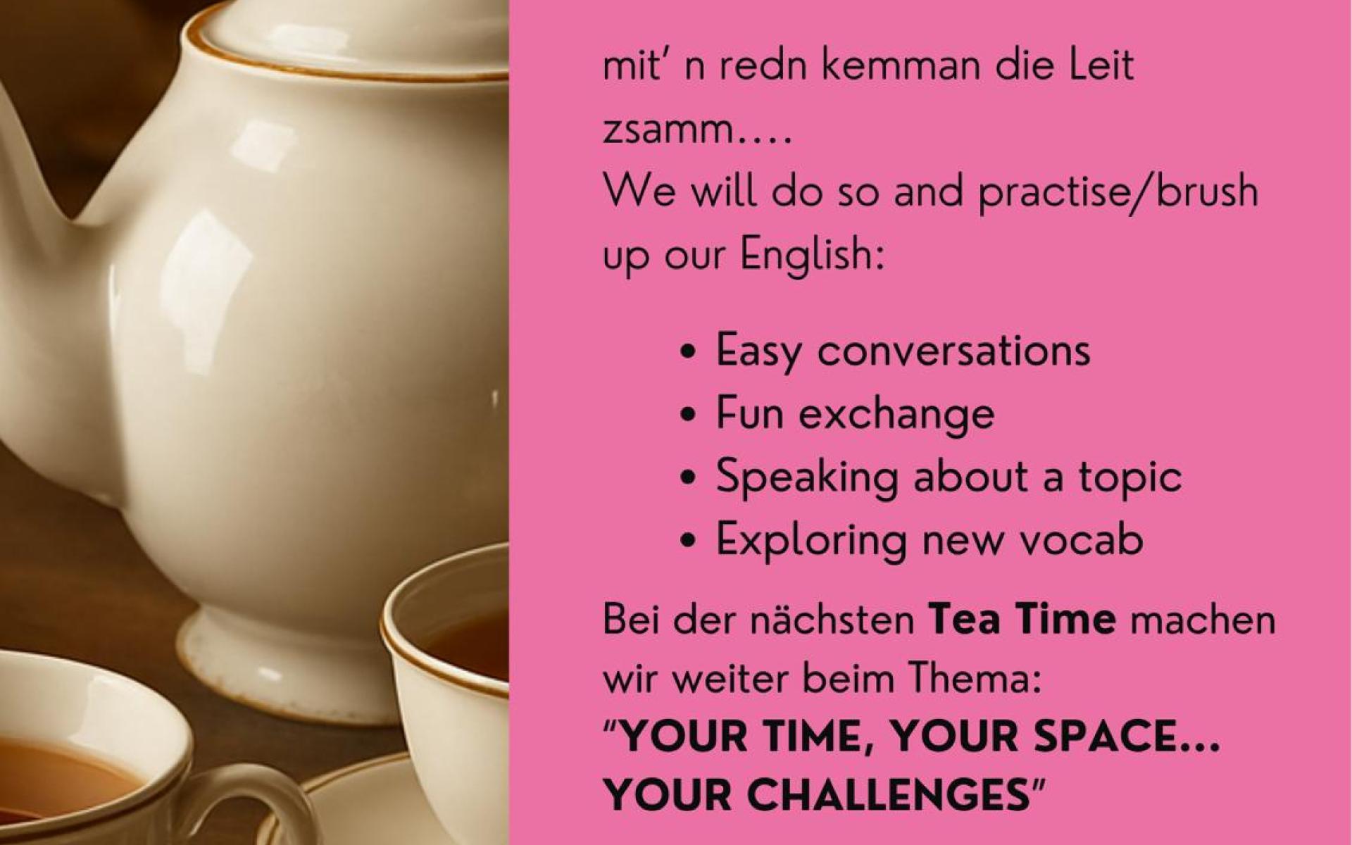 Tea Time English Conversation