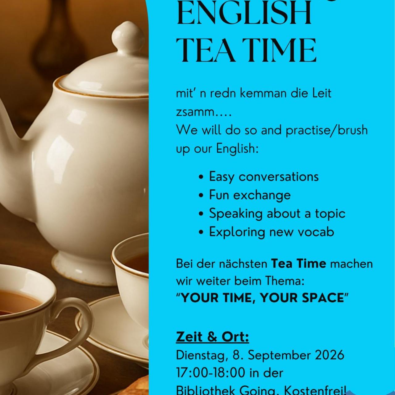 English Tea Time 08.09.2026