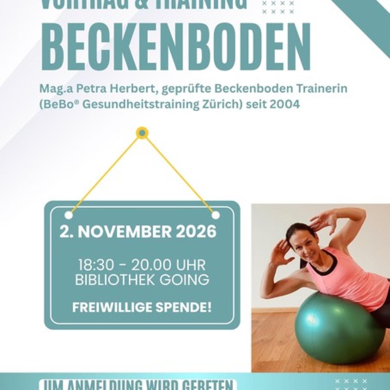 Vortrag Beckenbodentraining